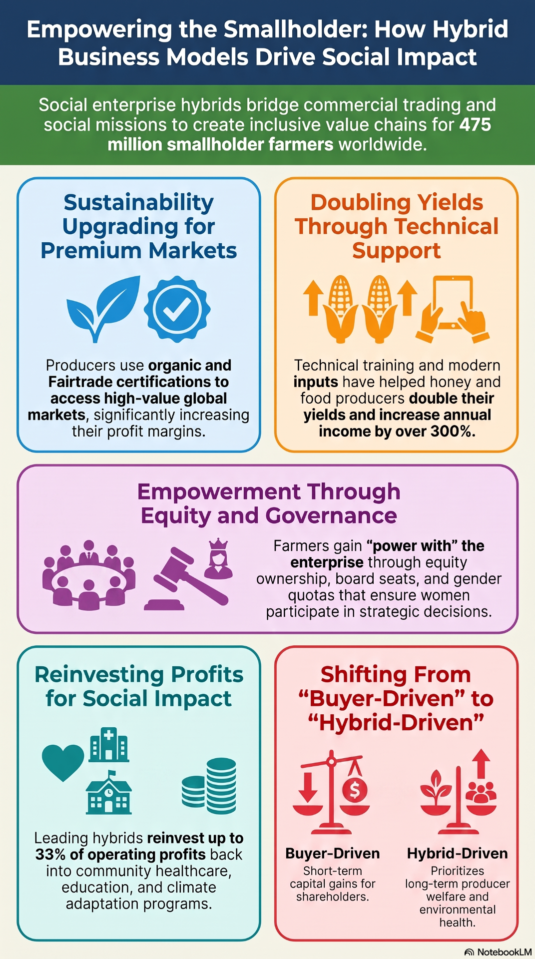 Infographic: Empowering the Smallholder — How Hybrid Business Models Drive Social Impact
